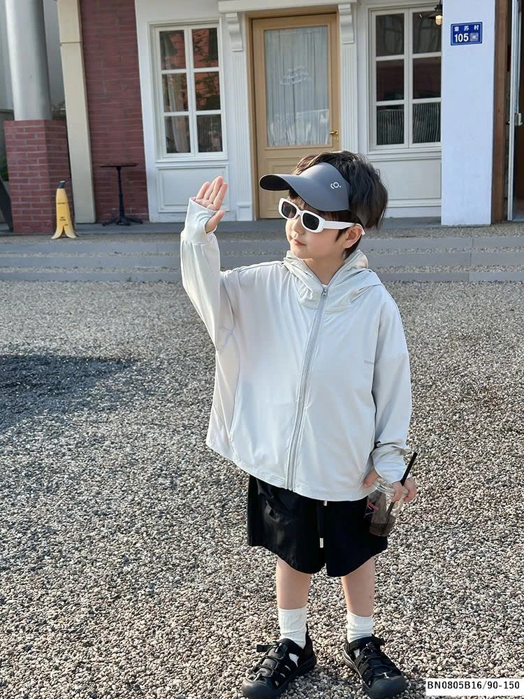 ÁO CHỐNG NẮNG CHO BÉ TRAI AMBB 24U140-C152