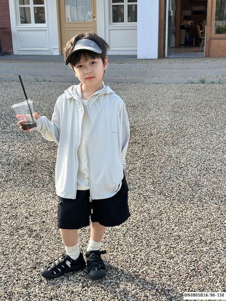 ÁO CHỐNG NẮNG CHO BÉ TRAI AMBB 24U140-C152