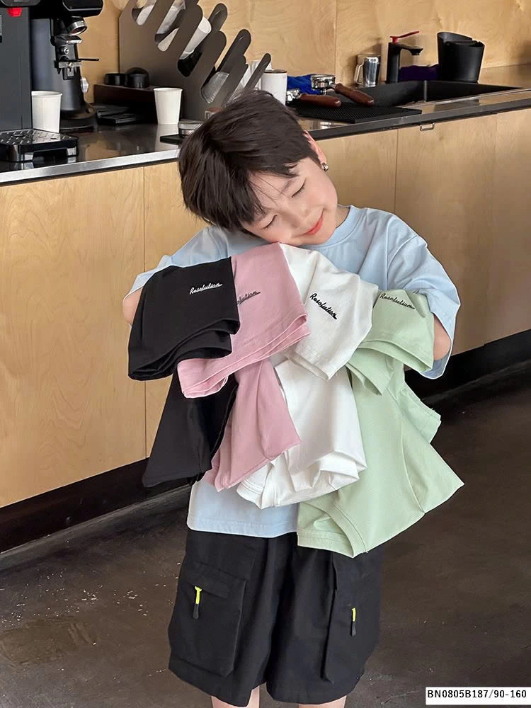 ÁO THUN TRƠN MÀU  AMBB 25B125