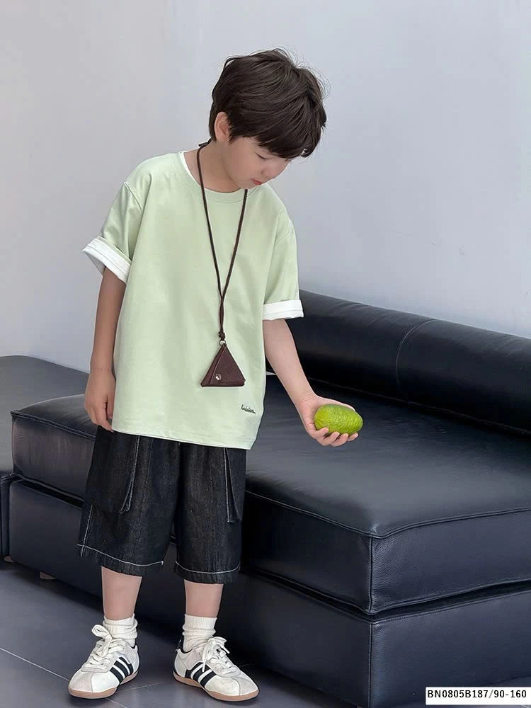 ÁO THUN TRƠN MÀU  AMBB 25B125