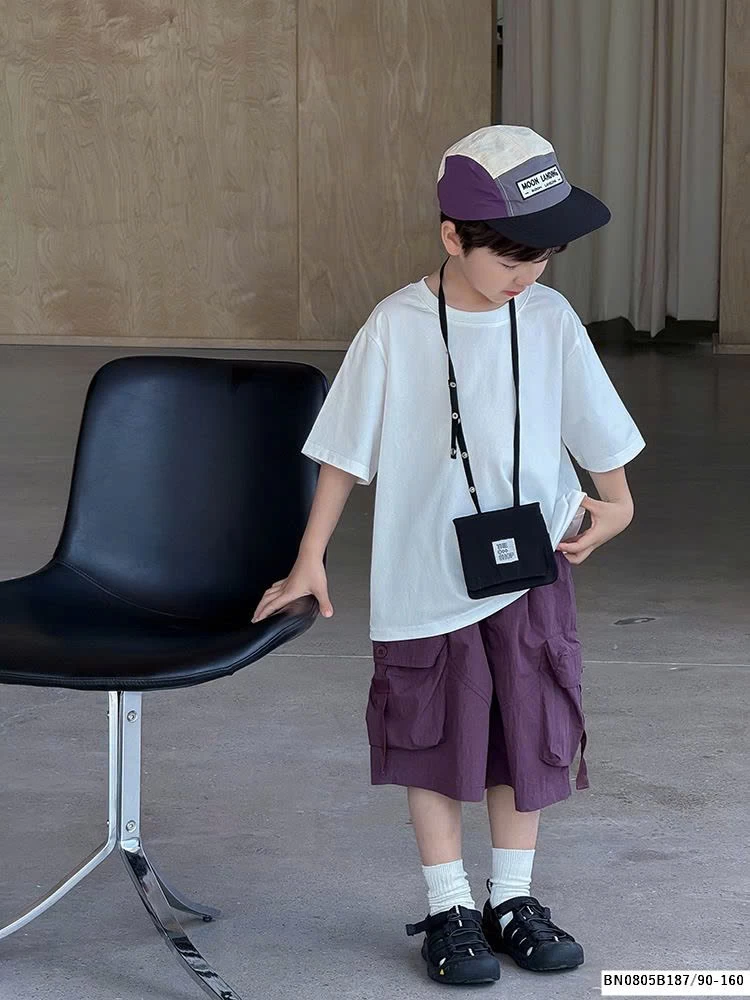 ÁO THUN TRƠN MÀU  AMBB 25B125