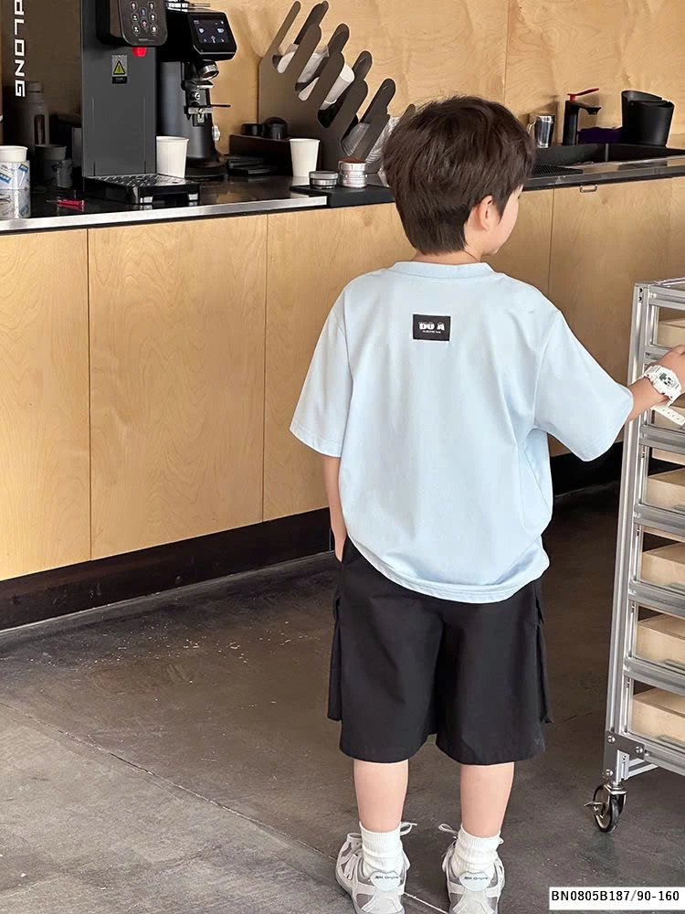 ÁO THUN TRƠN MÀU  AMBB 25B125