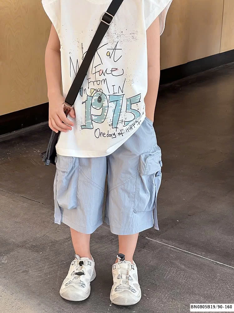 QUẦN SHORT THÔ TÚI HÔP  AMBB 25B135