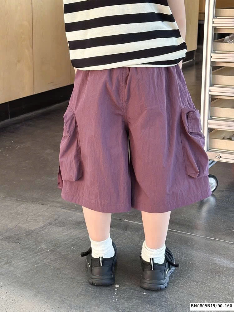 QUẦN SHORT THÔ TÚI HÔP  AMBB 25B135