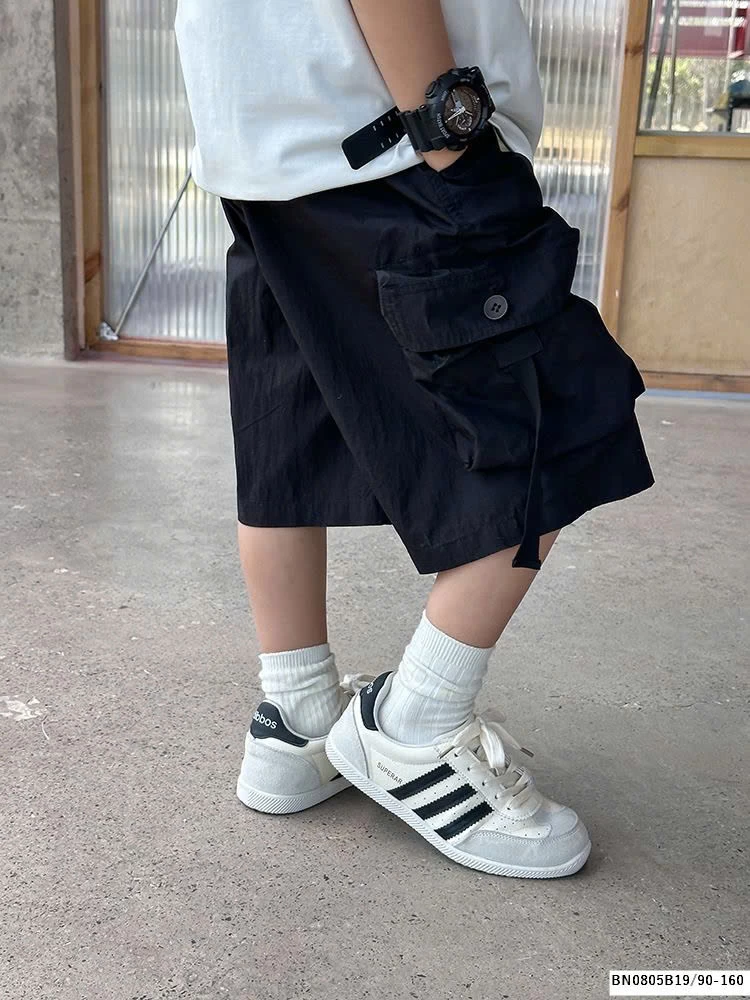 QUẦN SHORT THÔ TÚI HÔP  AMBB 25B135