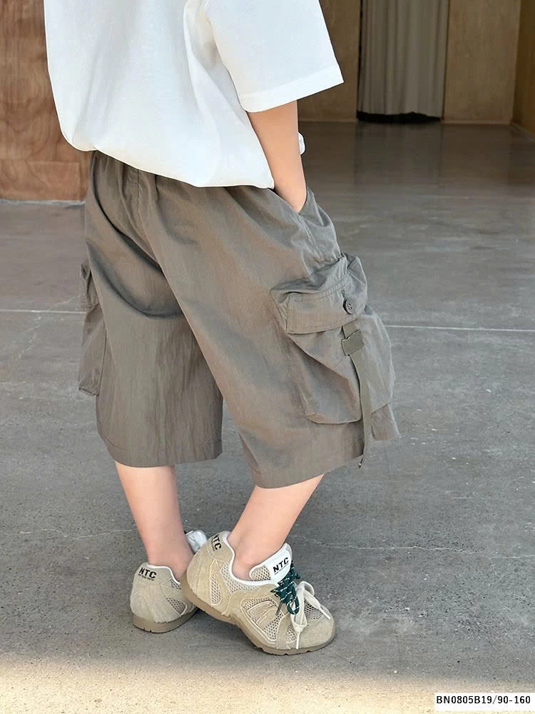 QUẦN SHORT THÔ TÚI HÔP  AMBB 25B135