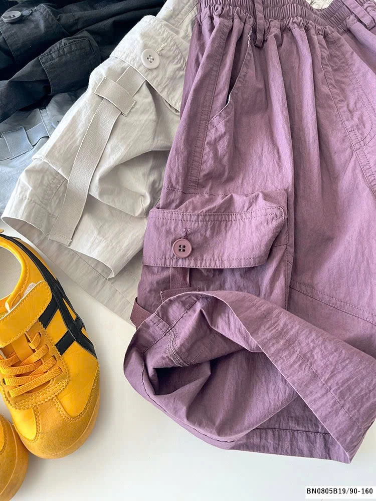 QUẦN SHORT THÔ TÚI HÔP  AMBB 25B135