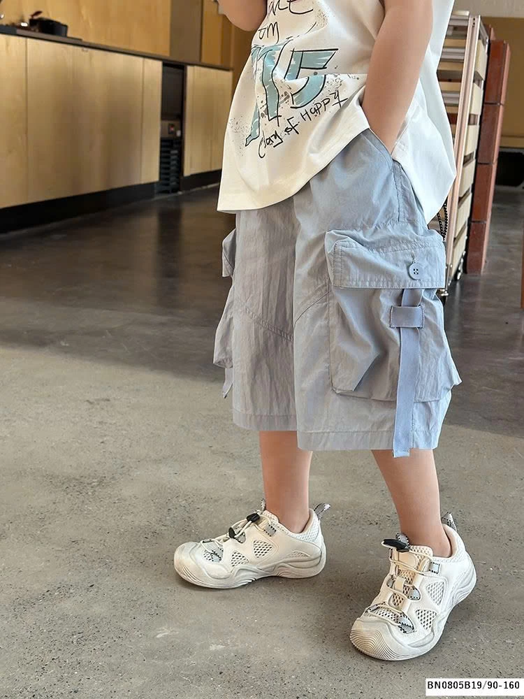 QUẦN SHORT THÔ TÚI HÔP  AMBB 25B135