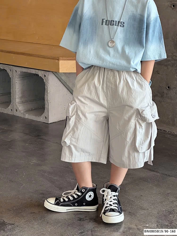 QUẦN SHORT THÔ TÚI HÔP  AMBB 25B135