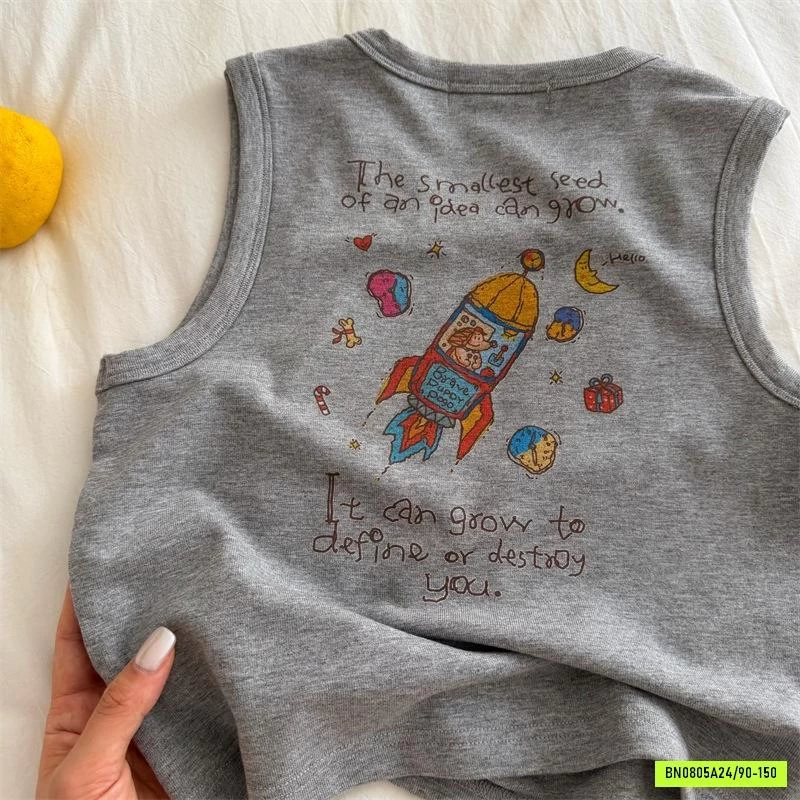 ÁO BA LỖ IN HÌNH KUTE MMY