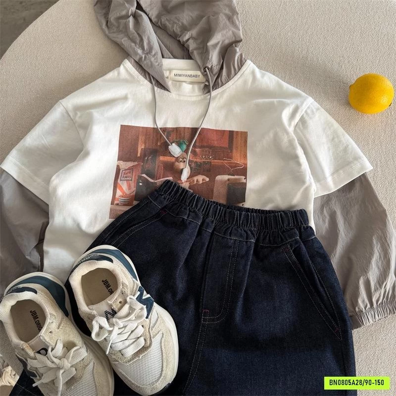 HOODIE PHỐI GIÓ MMY
