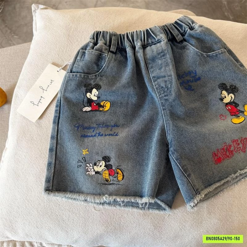 SHORT JEANS TUA GẤU MICKEY MMY