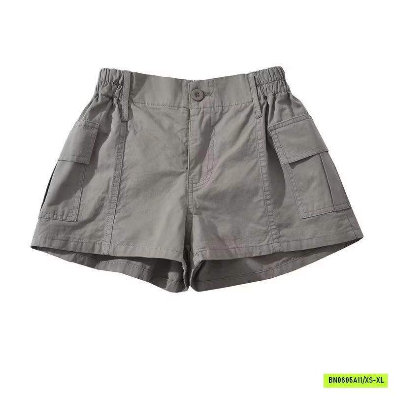 SHORT THÔ CẠP CÚC PHỐI CHUN