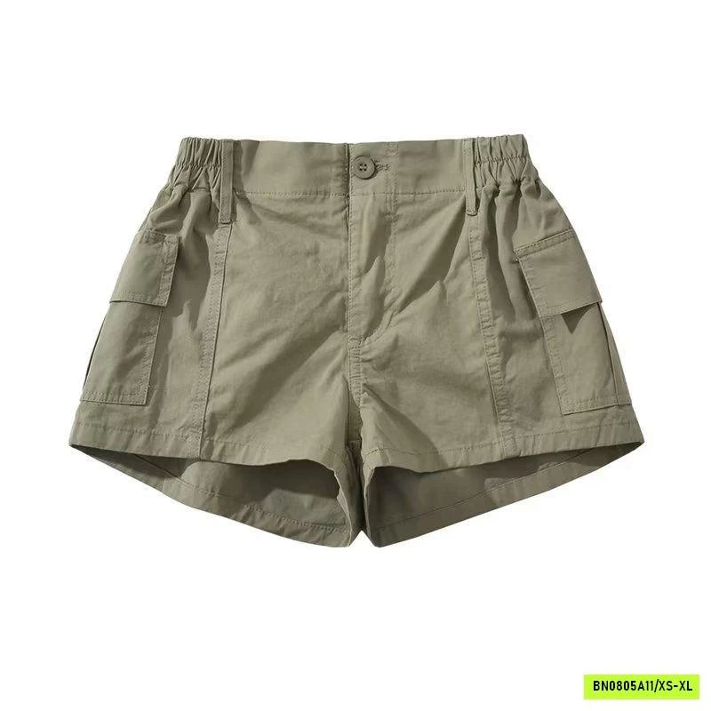 SHORT THÔ CẠP CÚC PHỐI CHUN