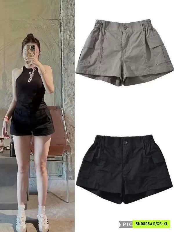 SHORT THÔ CẠP CÚC PHỐI CHUN
