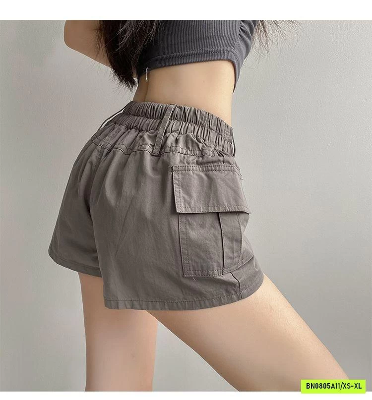 SHORT THÔ CẠP CÚC PHỐI CHUN