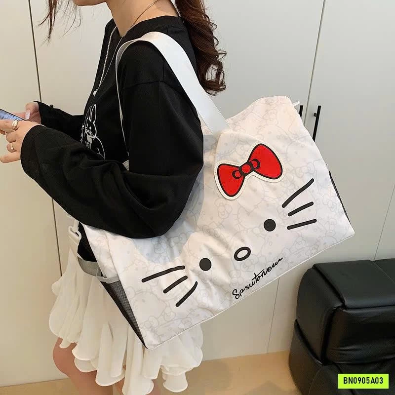 TÚI DU LỊCH MÈO KITTY NHỎ GỌN