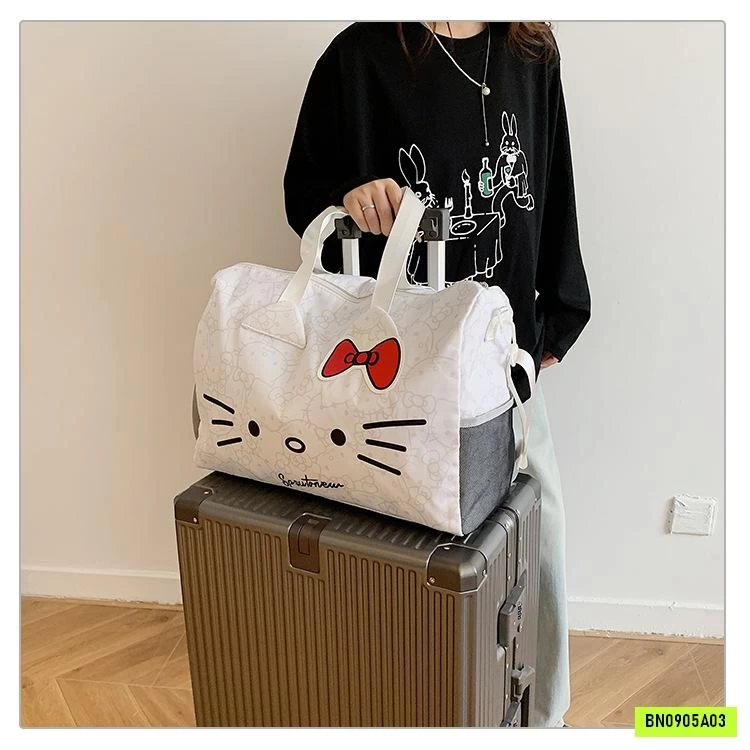 TÚI DU LỊCH MÈO KITTY NHỎ GỌN