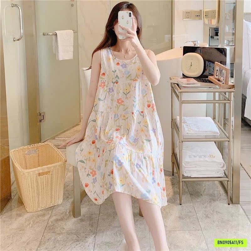 ĐẦM LANH HÈ SÁT NÁCH HỌA TIẾT