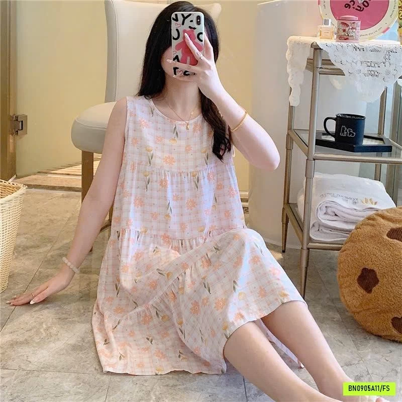 ĐẦM LANH HÈ SÁT NÁCH HỌA TIẾT