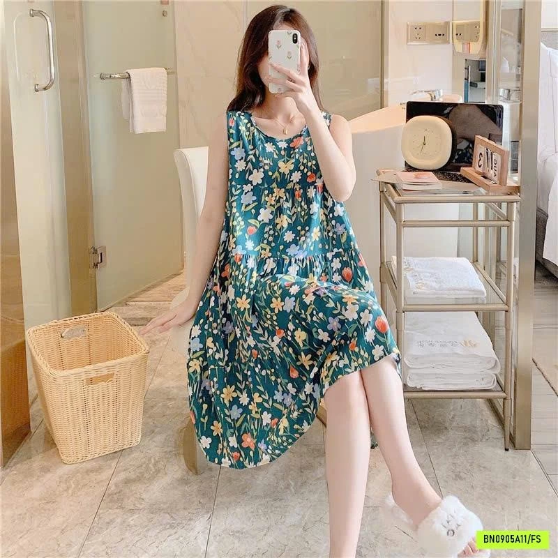 ĐẦM LANH HÈ SÁT NÁCH HỌA TIẾT