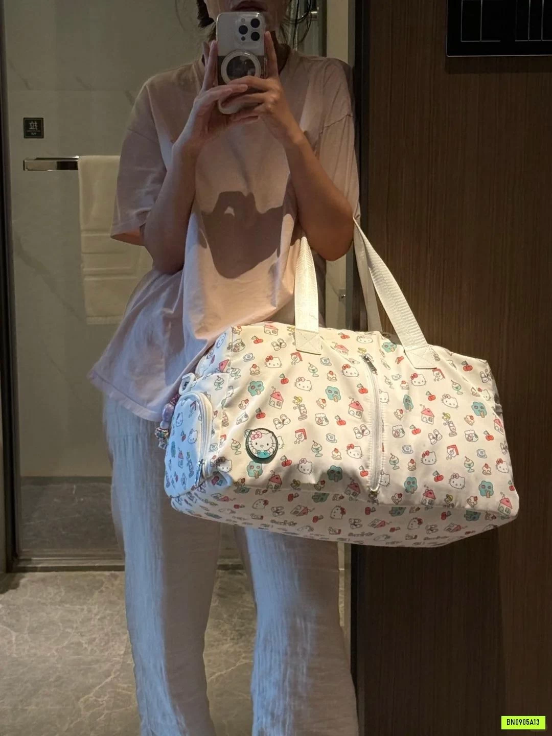 TÚI DU LỊCH IN KITTY NHỎ XINHHH