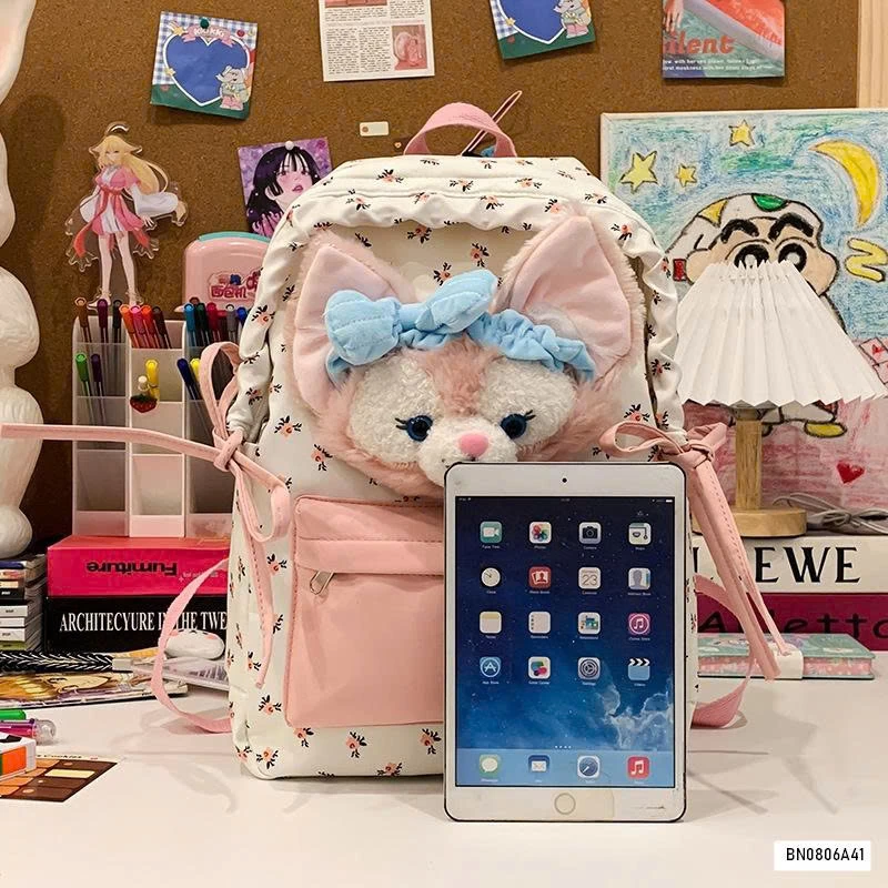 BALO VẢI GẮN THÚ BÔNG