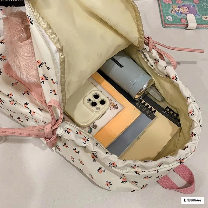 BALO VẢI GẮN THÚ BÔNG