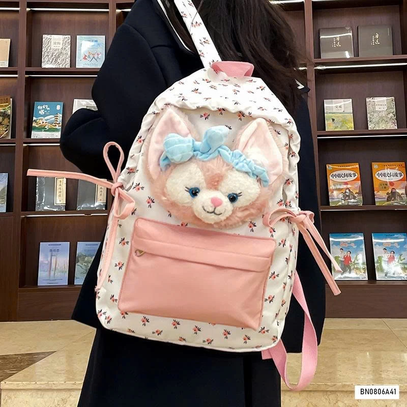 BALO VẢI GẮN THÚ BÔNG