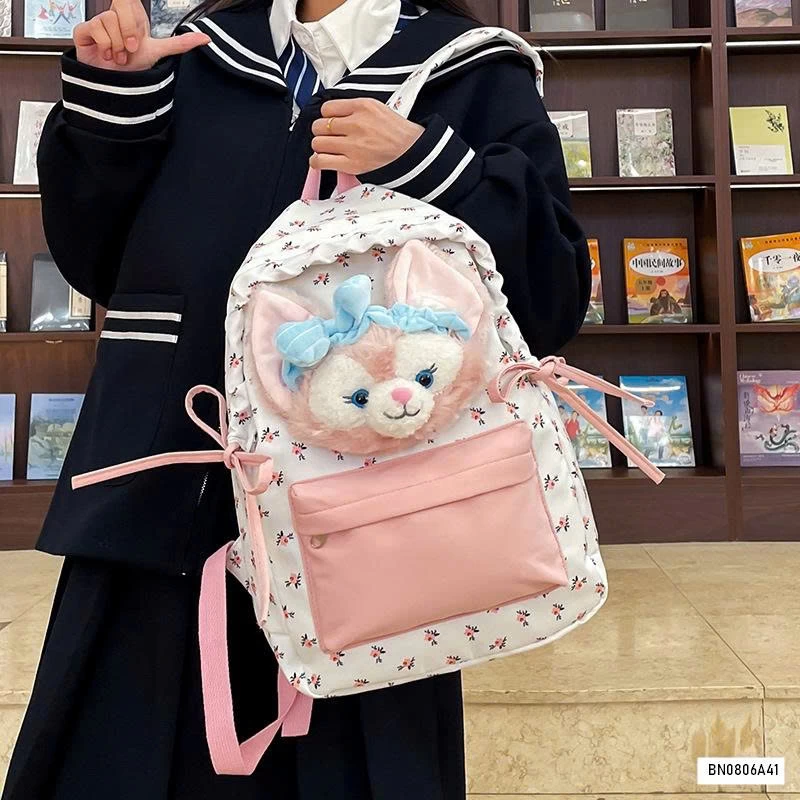 BALO VẢI GẮN THÚ BÔNG