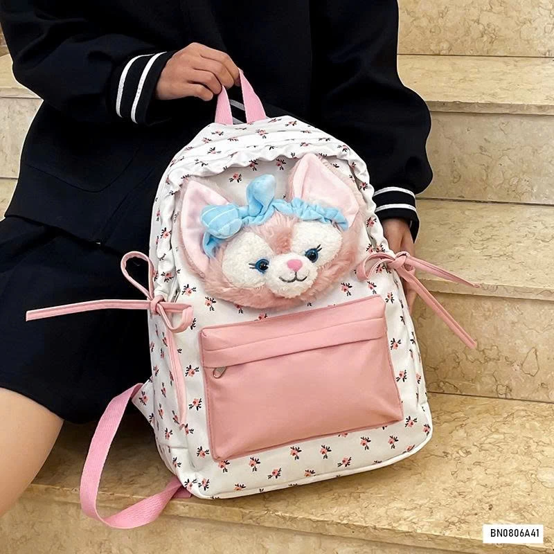 BALO VẢI GẮN THÚ BÔNG