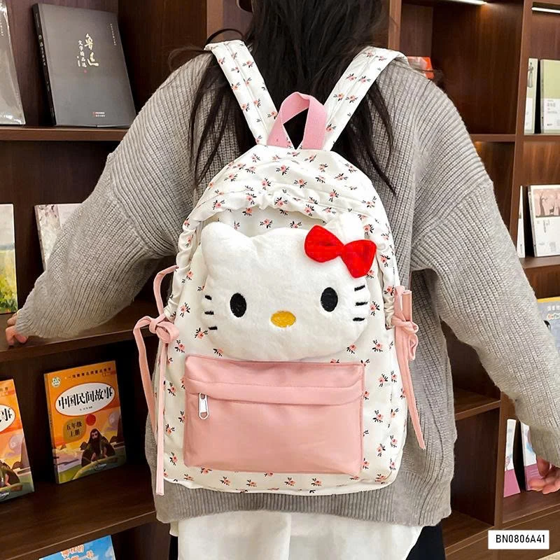 BALO VẢI GẮN THÚ BÔNG