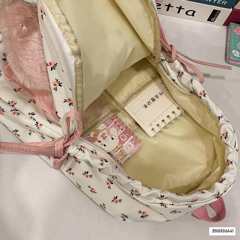 BALO VẢI GẮN THÚ BÔNG