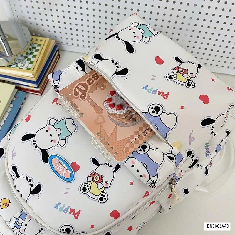 BALO VẢI IN HOẠT HÌNH DỄ THƯƠNG