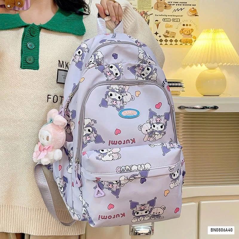 BALO VẢI IN HOẠT HÌNH DỄ THƯƠNG