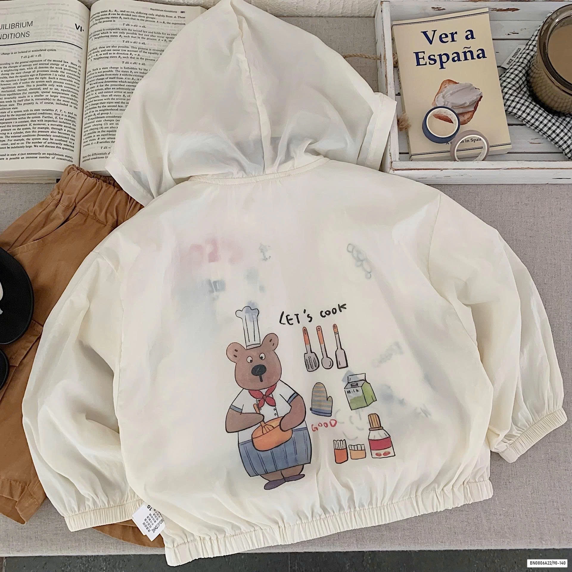 BST KHÓAC GIÓ MỎNG IN HÌNH