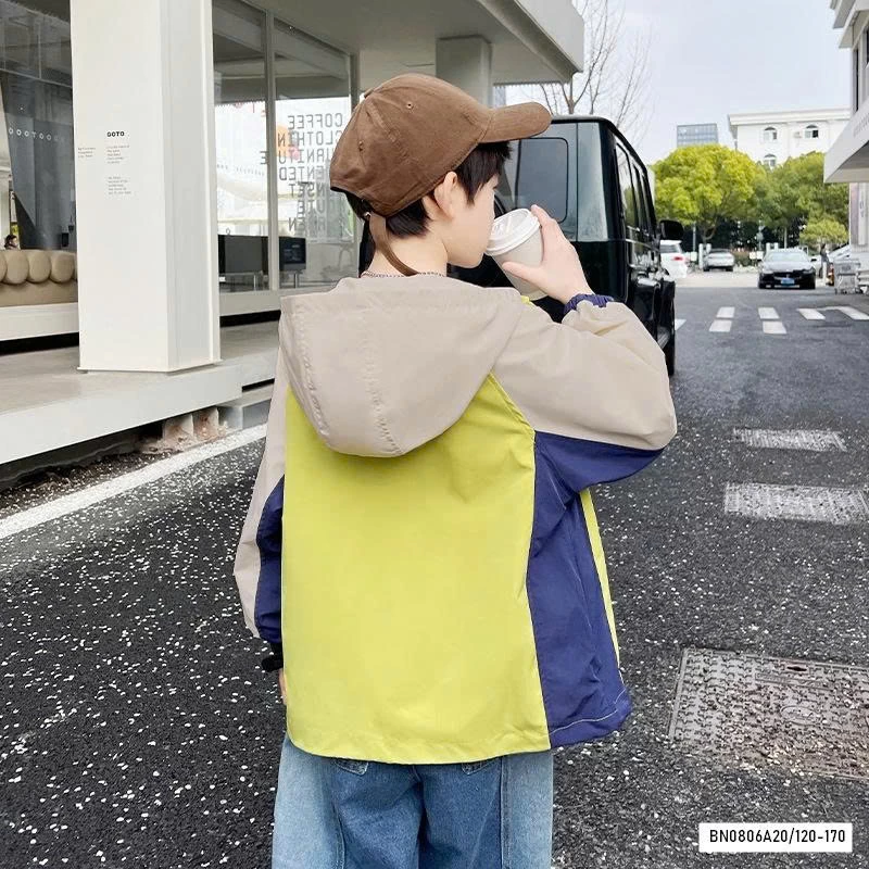 KHOÁC GIÓ MỎNG PHỐI MÀU SZ ĐẠI