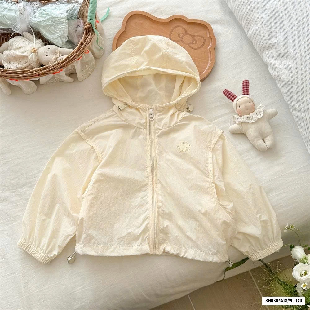 KHOÁC GIÓ MỎNG CHỐNG NẮNG TRƠN MÀU