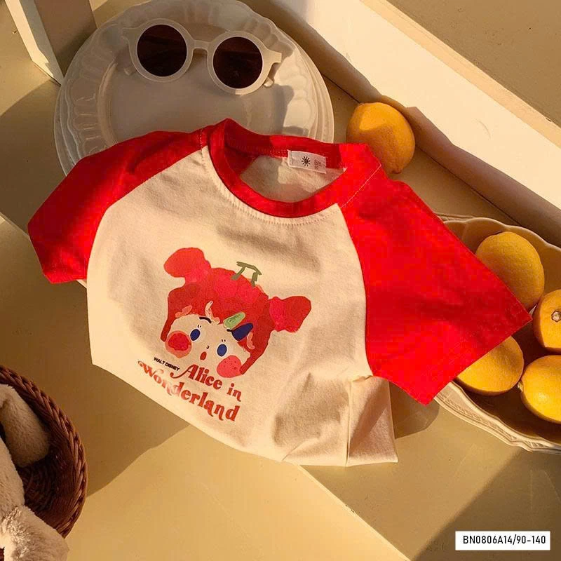 ÁO THUN PHỐI MÀU TAY 7 MẪU