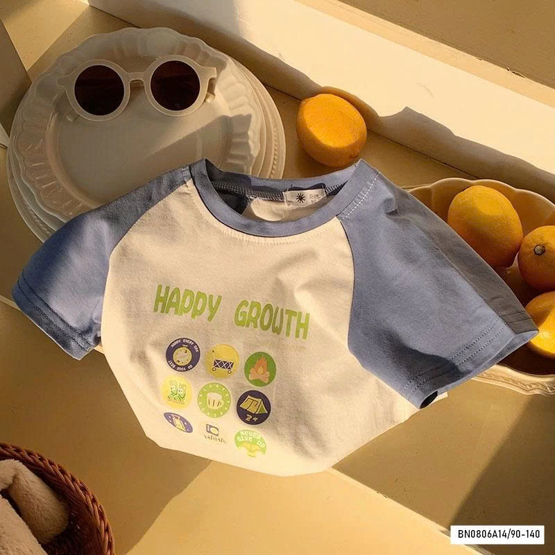 ÁO THUN PHỐI MÀU TAY 7 MẪU