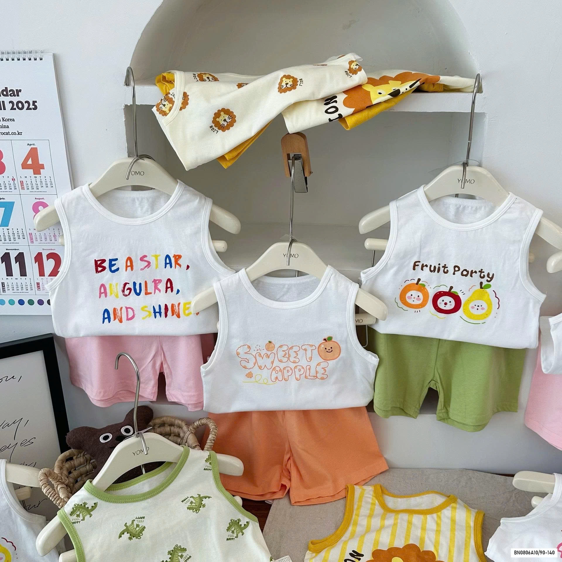 BỘ COTTON SÁT NÁCH DỄ THƯƠNG