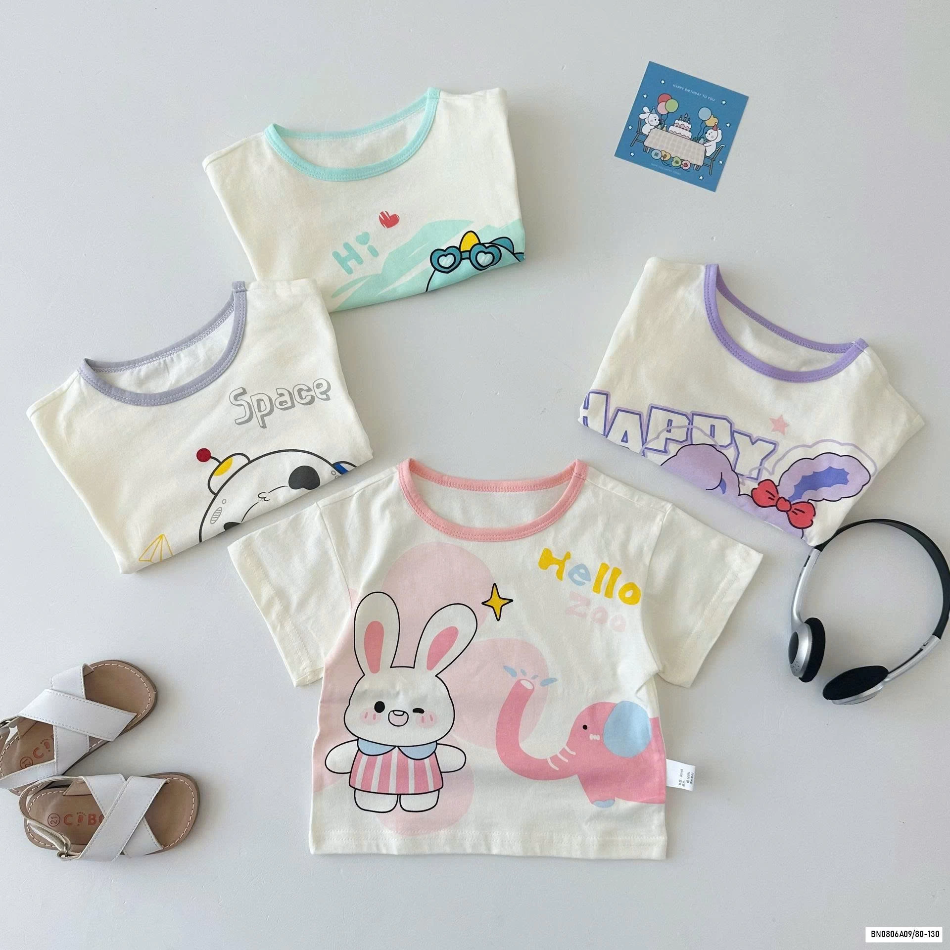 ÁO THUN IN HÌNH THÚ CƯNG