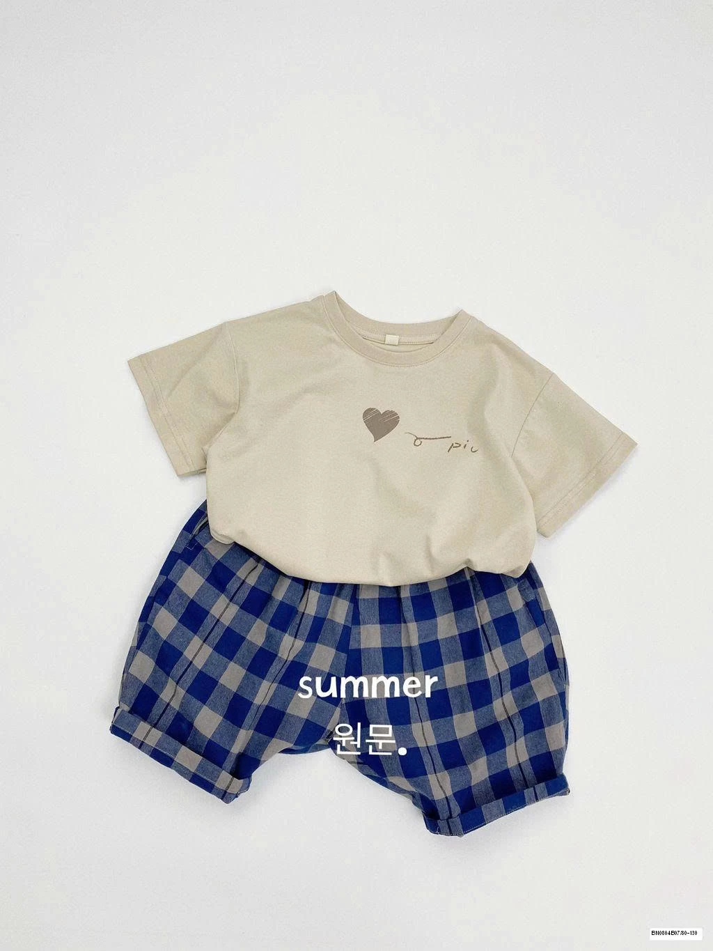 ÁO THUN TRƠN HÀN QUỐC HÌNH TRÁI TIM