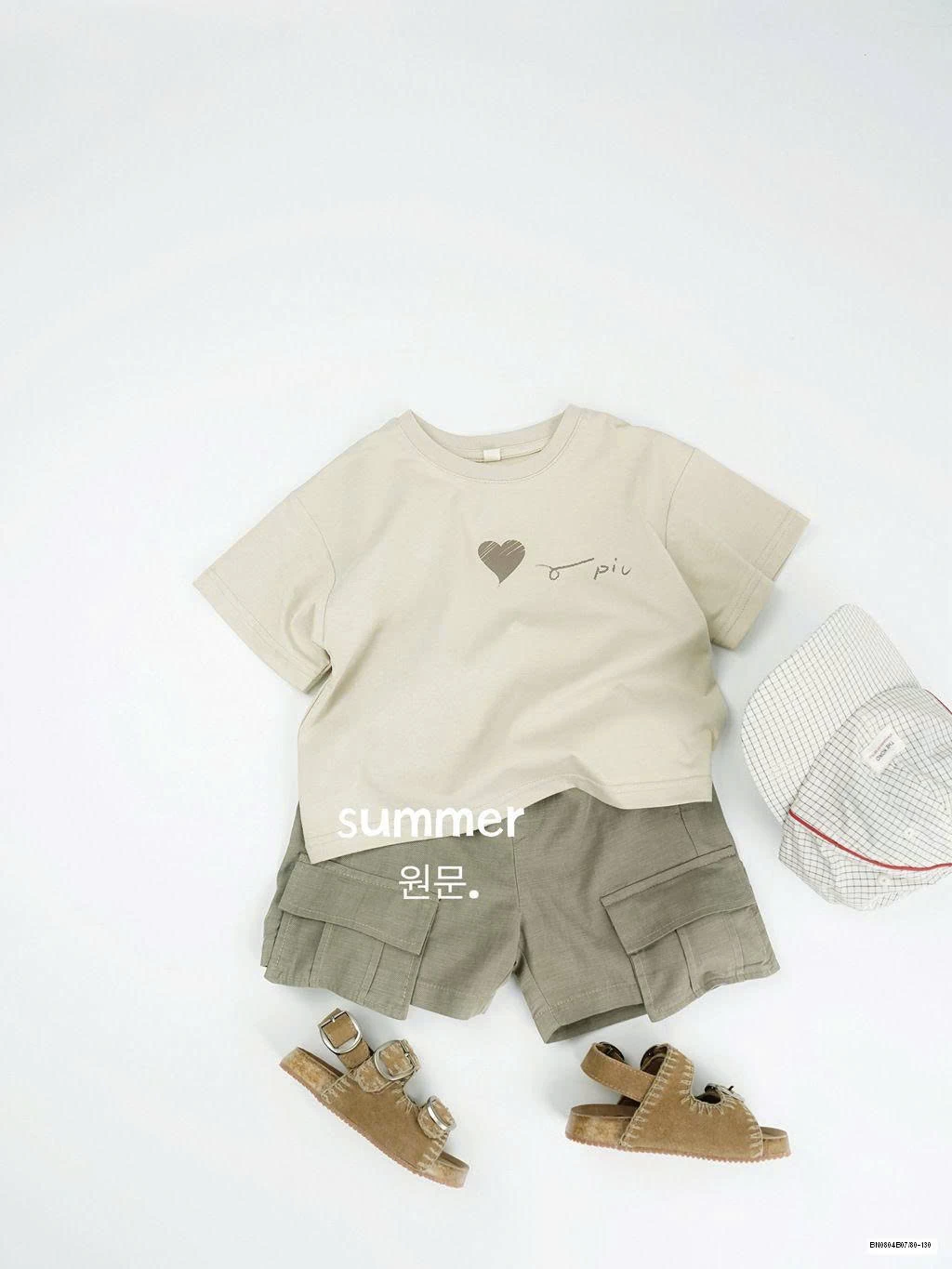 ÁO THUN TRƠN HÀN QUỐC HÌNH TRÁI TIM