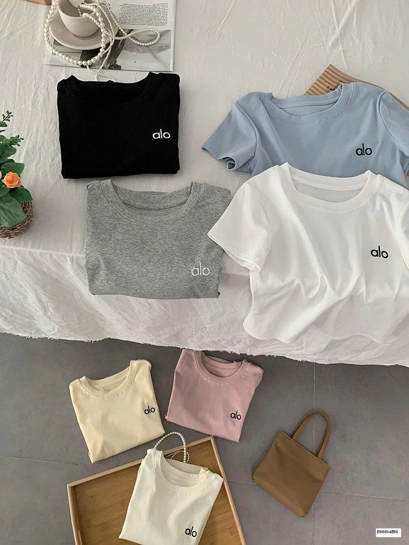 ÁO THUN CHỮ ALO NỮ