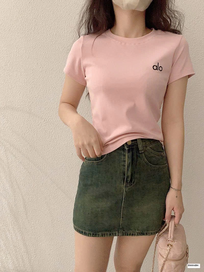 ÁO THUN CHỮ ALO NỮ