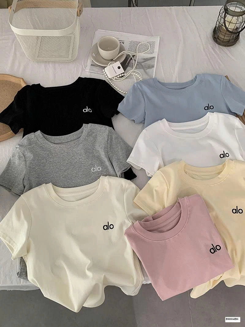 ÁO THUN CHỮ ALO NỮ