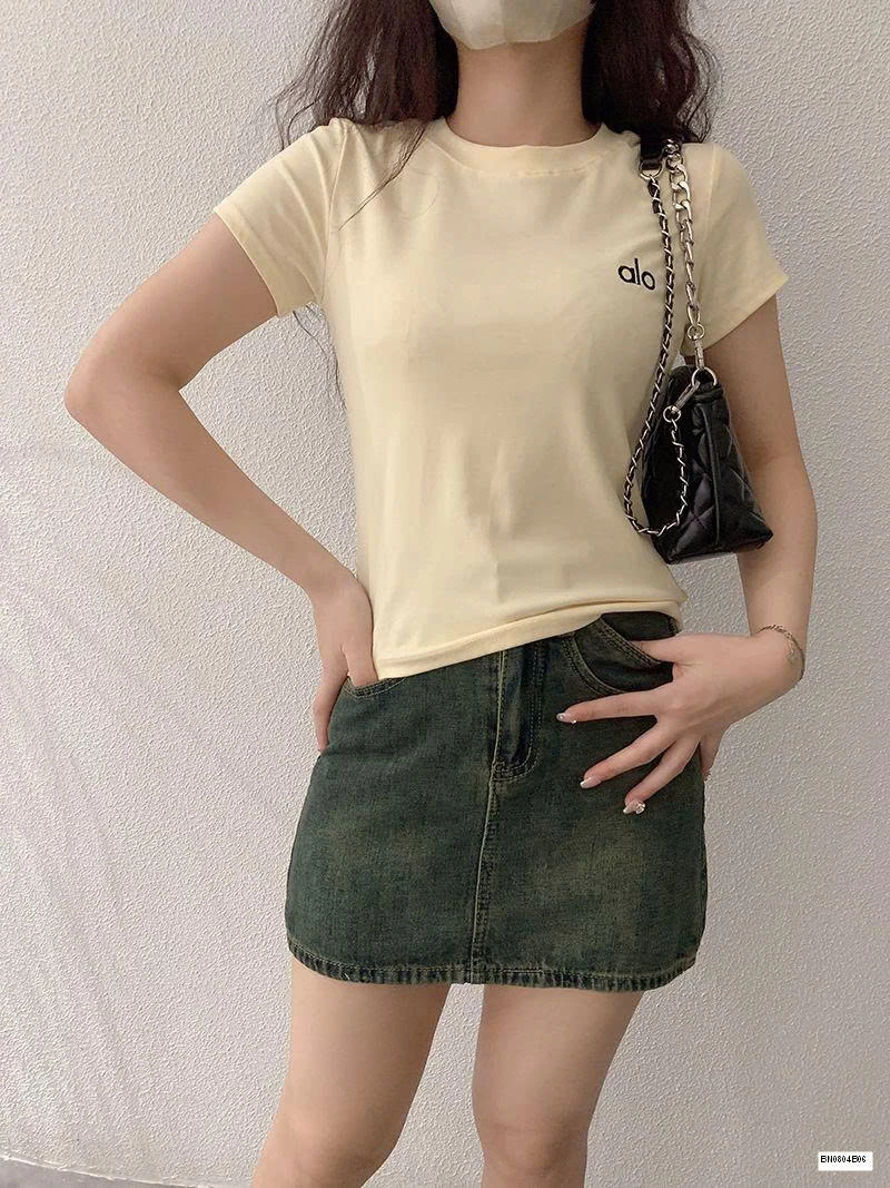 ÁO THUN CHỮ ALO NỮ