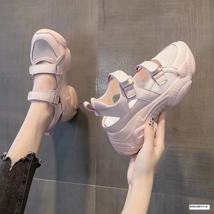 GIÀY THOÁNG KHÍ QUAI DÁN ĐẾ CAO