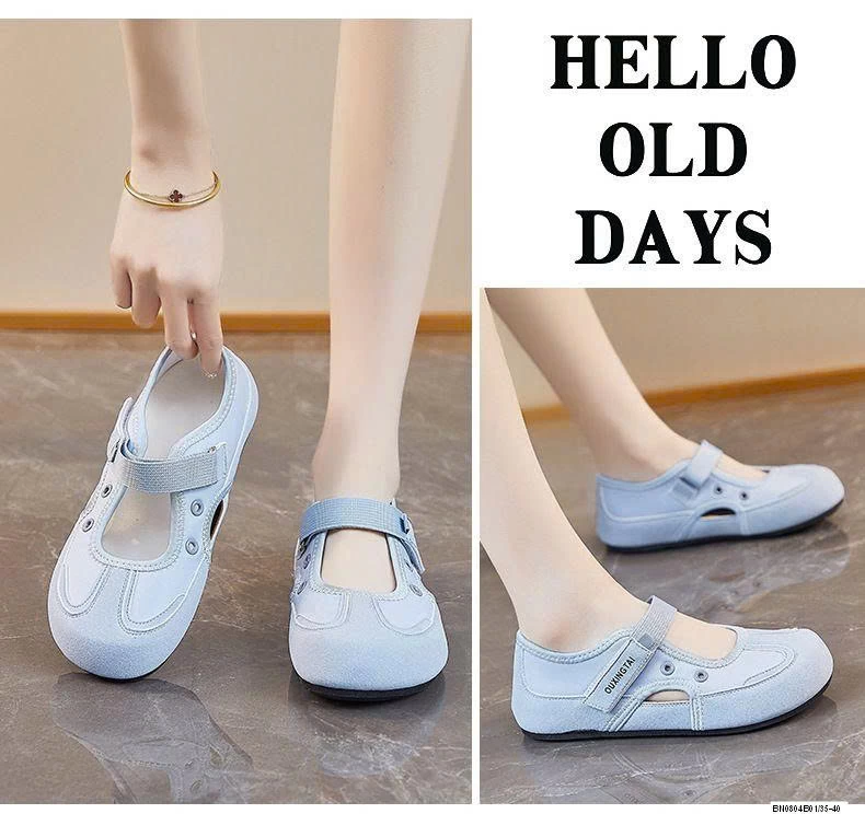 GIÀY NỮ THOÁNG KHÍ MŨI TRÒN